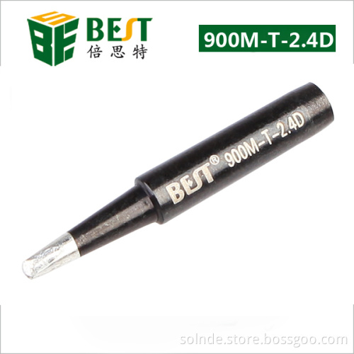 Best Factory directly supply 900M-T-2.4B lead free welding tips,soldering tips,contact tips for soldering tools
